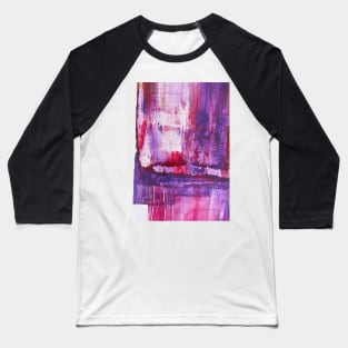 purple gradient abstract painting Baseball T-Shirt